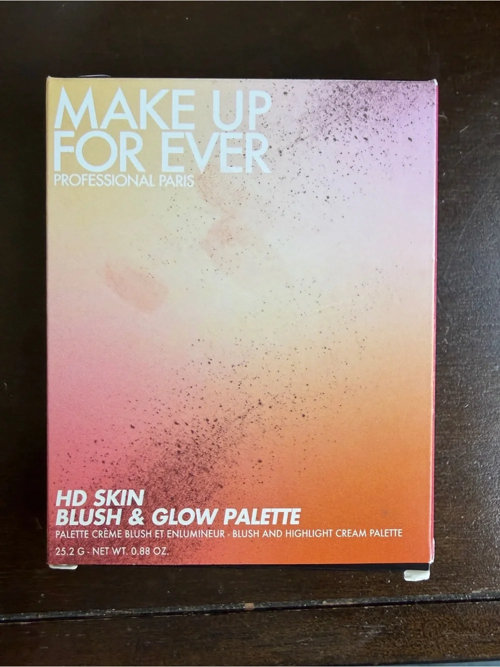Blush & Highlight Palette - Pink, Coral, Peach, Gold Shades